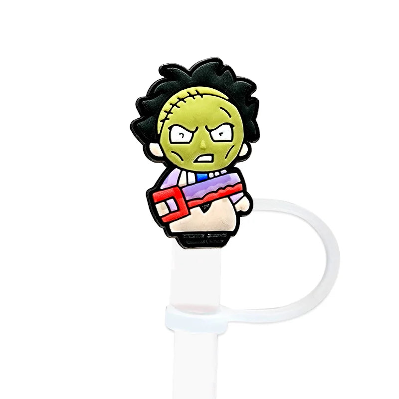 Tapa de Pajita 3D Estilo Horror