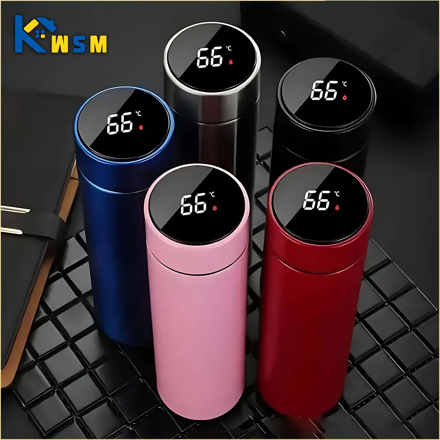 Termo Inteligente de 500 ml con Pantalla de Temperatura