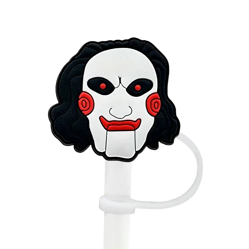 Tapa de Pajita 3D Estilo Horror