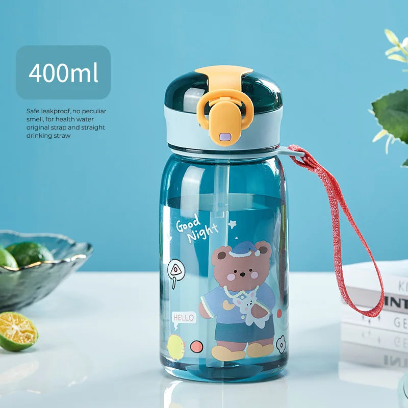 Vaso Infantil con Pajita GIANXI – Antiderrames, Portátil y Divertido para Niños