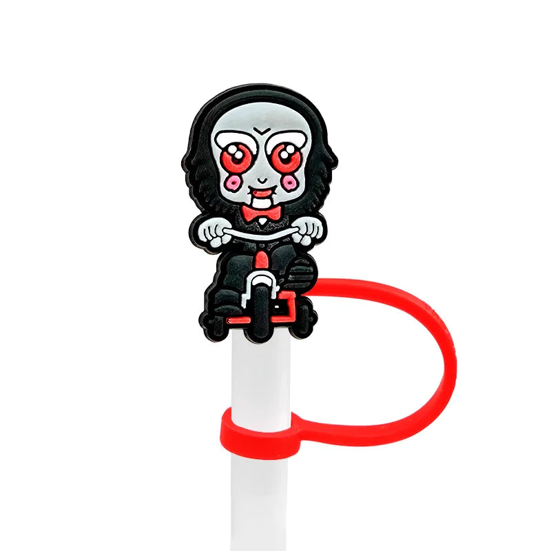 Tapa de Pajita 3D Estilo Horror
