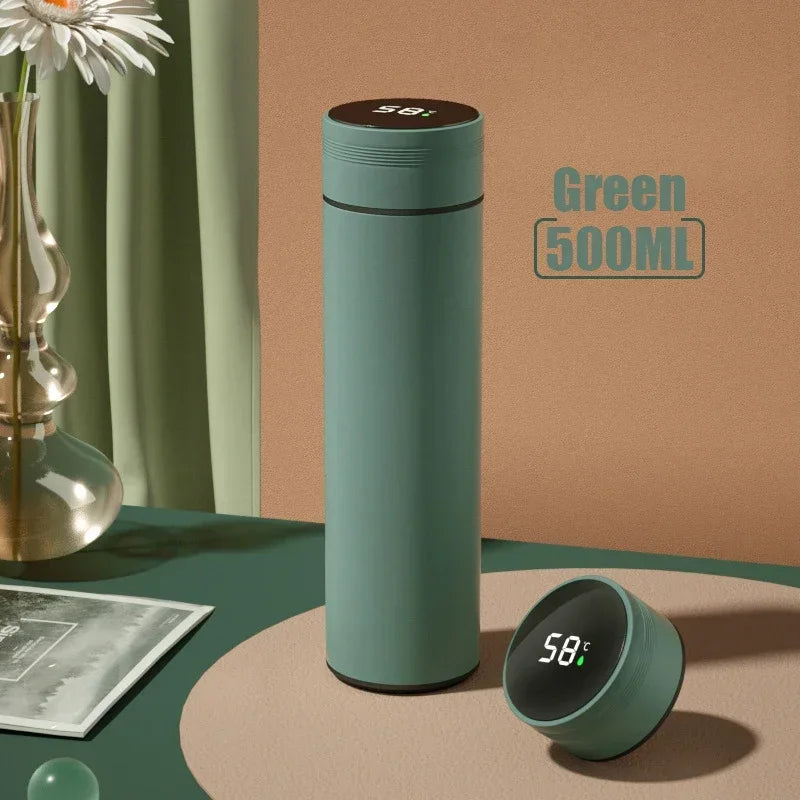 Termo Inteligente de 500 ml con Pantalla de Temperatura