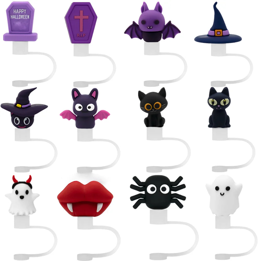 Tapas de Silicona 3D coleccion Fantasmas Halloween, Set 1–12 uds