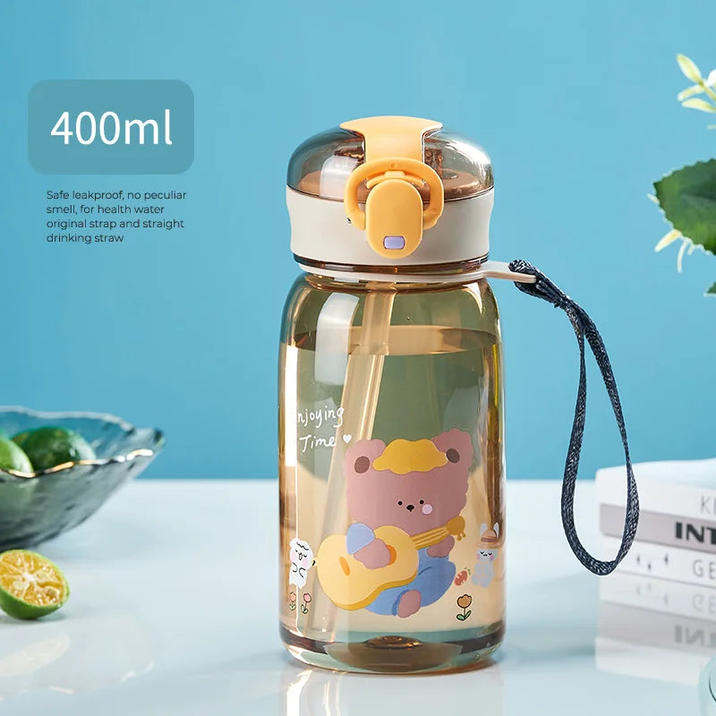Vaso Infantil con Pajita GIANXI – Antiderrames, Portátil y Divertido para Niños