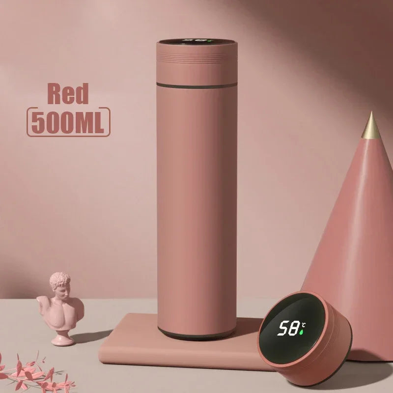 Termo Inteligente de 500 ml con Pantalla de Temperatura