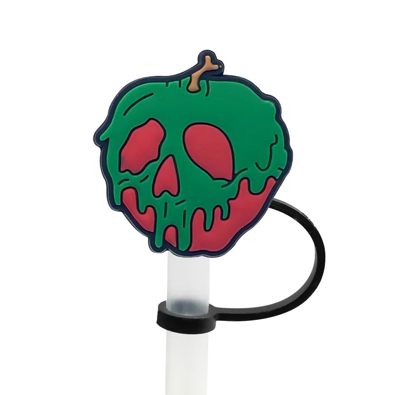 Tapa de Pajita 3D Estilo Horror